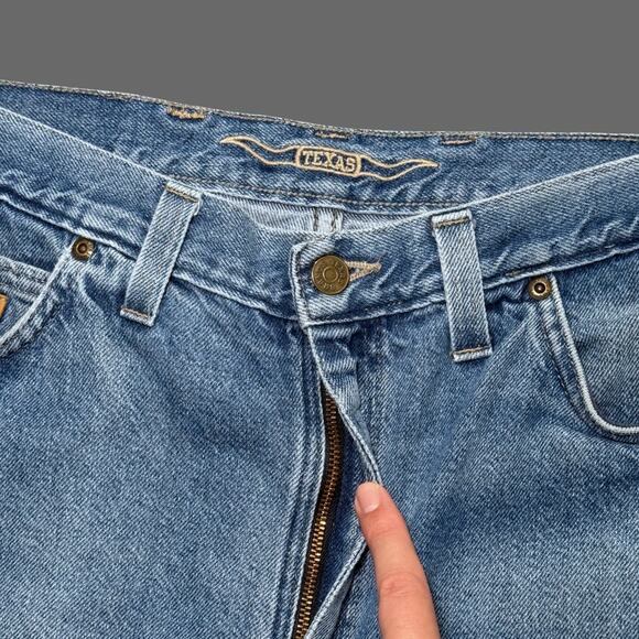 Texas Jeans Original Fit Made in USA Worn In Denim Mens Size 36 GUC - Picture 8 of 10